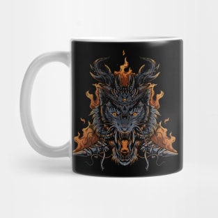 Tiger: Triangle Fire Mug